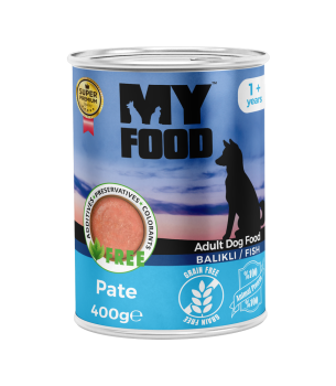 MyFood Yetişkin Köpekler için Balıklı Pate Tam Yaş Mama