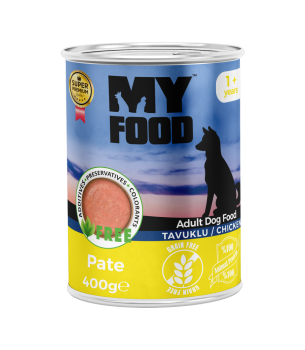 MyFood Yetişkin Köpekler için Tavuklu Pate Tam Yaş Mama